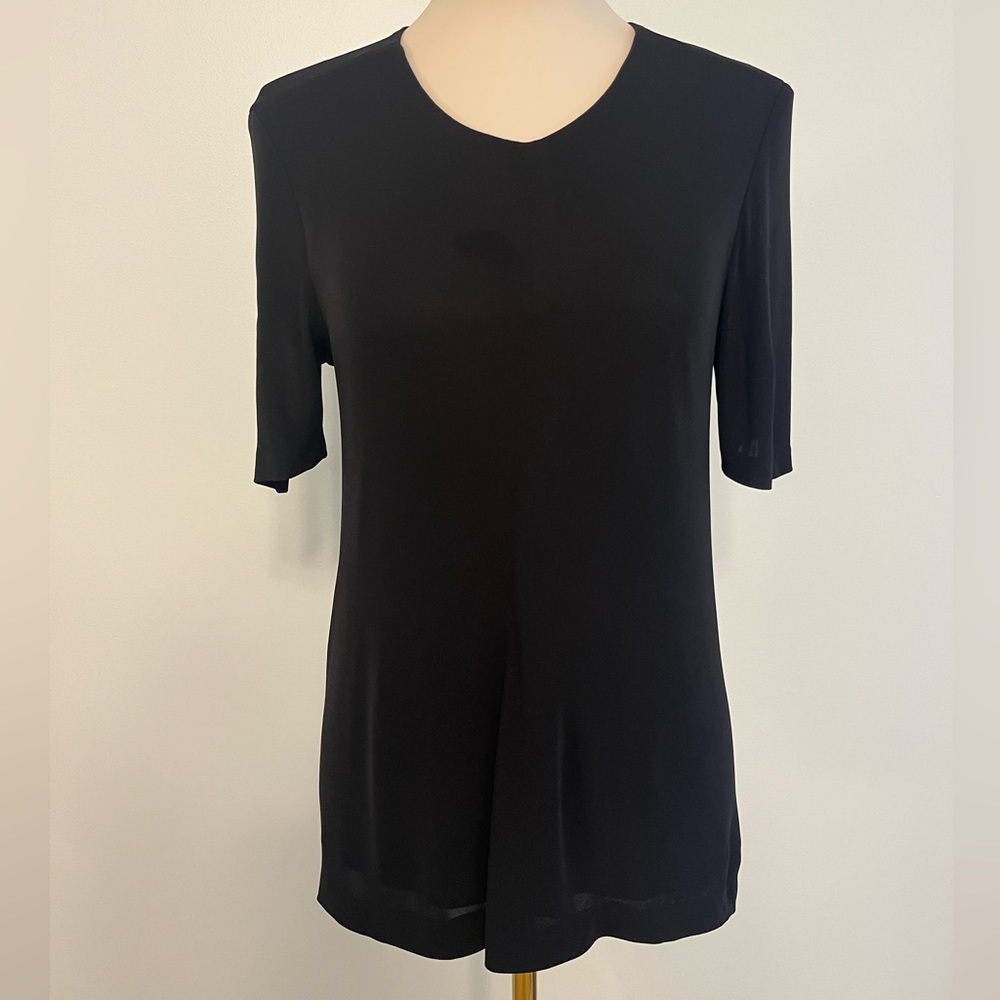 T by Alexander Wang Back Drape Short Sleeve Tee